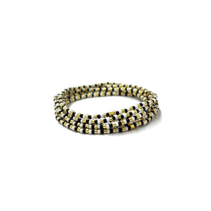 Kiki Collection Beaded Bracelet - Shadow