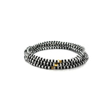 Load image into Gallery viewer, Kiki Collection Beaded Bracelet - Zebra Crossing
