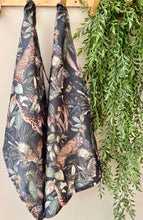 Load image into Gallery viewer, JW Designs Tea Towel - Jungle Black
