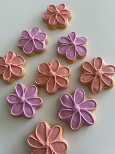 The Biscuitry Iced Flowers