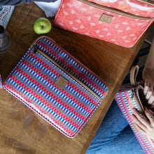 Load image into Gallery viewer, IY iPad Sleeve - Palm Blue
