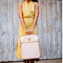 Load image into Gallery viewer, IY Cabin Bag - Spotted Gold on White
