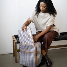 Load image into Gallery viewer, IY Cabin Bag  - African Tweed White
