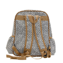 Load image into Gallery viewer, IY Satchel - Spotted Black on White
