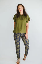 Load image into Gallery viewer, Trinity Renata Skinny Trouser - Radial Blue &amp; Yellow
