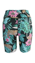 Load image into Gallery viewer, Rush High Waist Shorts - Leopard Creek Black
