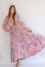 Load image into Gallery viewer, Coco &amp; Salt Southern Belle Dress - Paisley Pink
