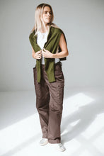 Load image into Gallery viewer, Trinity Cargo Trouser - Chocolate
