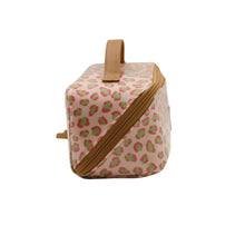 Load image into Gallery viewer, IY Large Cosmetic Bag - Leopard Pink

