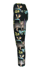 Load image into Gallery viewer, Rush F/L Tights - Cobalt Leopard Black
