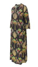 Load image into Gallery viewer, Rush Kaftan Dress - Zambezi Gold Black
