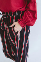 Load image into Gallery viewer, Trinity Denny Reversible  Shirt - Garnet
