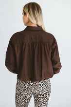 Load image into Gallery viewer, Trinity Page Shirt - Chocolate
