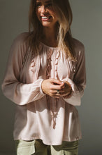 Load image into Gallery viewer, Trinity Ruffle Shirt -  Pink
