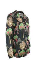 Load image into Gallery viewer, Rush Resort Luxe Shirt - Zambezi Gold Black
