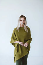 Load image into Gallery viewer, Trinity Chartreuse Poncho
