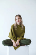Load image into Gallery viewer, Trinity Chartreuse Poncho
