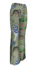 Load image into Gallery viewer, Rush Luxe Pants - Lunch with Leopards Sage
