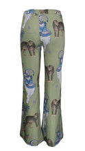 Load image into Gallery viewer, Rush Luxe Pants - Lunch with Leopards Sage
