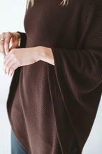 Load image into Gallery viewer, Trinity Chocolate Poncho
