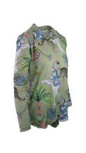 Load image into Gallery viewer, Rush Luxe Shirt - Lunch with Leopards Sage
