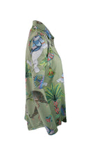 Load image into Gallery viewer, Rush Luxe Shirt - Lunch with Leopards Sage
