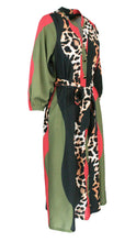 Load image into Gallery viewer, Rush Riviera  Resort Dress - Waving Leopard
