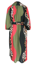 Load image into Gallery viewer, Rush Riviera  Resort Dress - Waving Leopard

