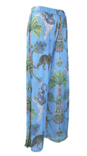 Load image into Gallery viewer, Rush Luxe Lace Pants - Lunch With Leopards Blue
