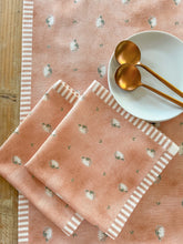 Load image into Gallery viewer, Tableart Cotton Fabric  2pk Napkins - Protea Terracotta
