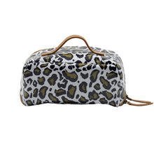 Load image into Gallery viewer, IY Large Cosmetic Bag - Leopard Khaki
