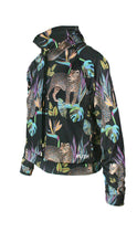 Load image into Gallery viewer, Rush Mesh Pullover - Cobalt Leopard Black
