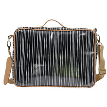 Load image into Gallery viewer, IY Laptop Bag - Stripe Black &amp; White
