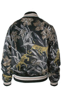 Load image into Gallery viewer, Rush Lined Bomber Jacket  - Midnight Orchid
