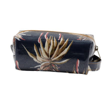 Load image into Gallery viewer, IY Cosmetic Bag - Navy Aloe
