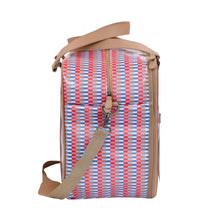 Load image into Gallery viewer, IY Overnight Bag with Leather Handles - Jenga
