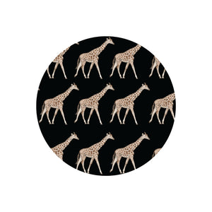 JW Designs License Disc - Giraffe Black