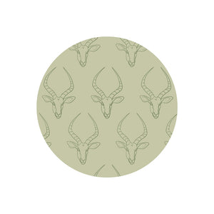 JW Designs License Disc Sticker - Impala Green