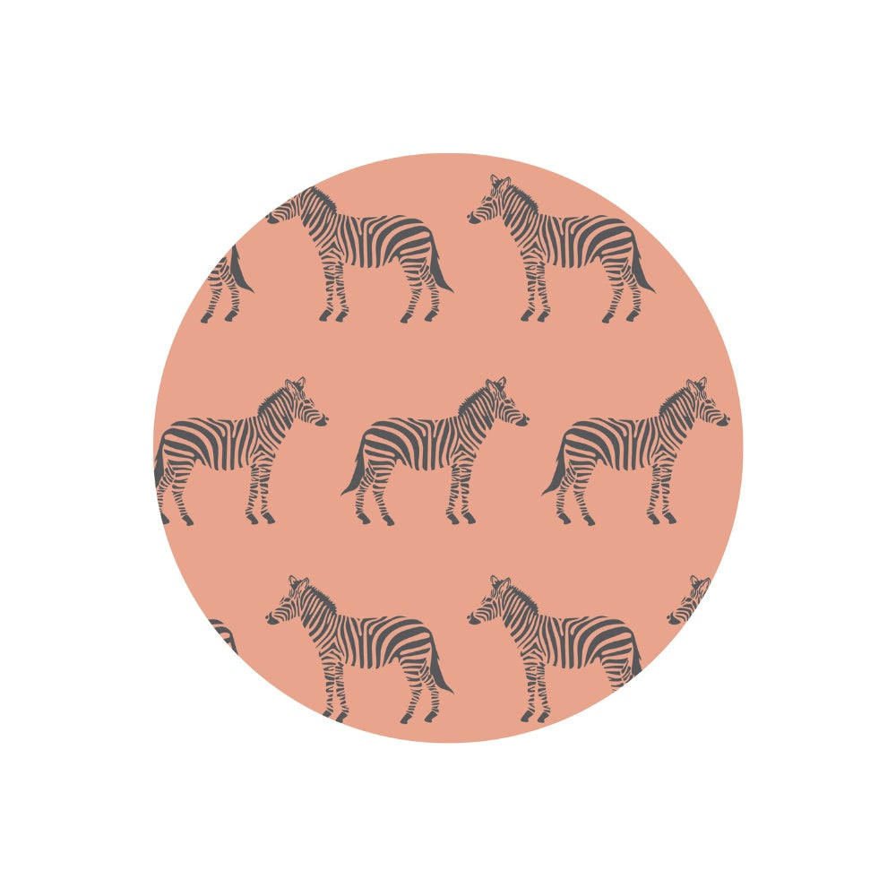 JW Designs License Disc - Pink Zebra