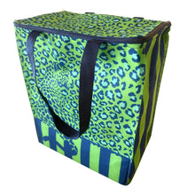 Load image into Gallery viewer, Macaroon Cooler Bag - Lumo Leopard Emerald
