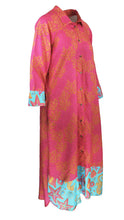 Load image into Gallery viewer, Rush Luxe Shirt Dress - Coral Reef
