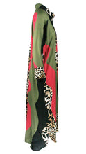 Load image into Gallery viewer, Rush Luxe Shirt Dress - Waving Leopard
