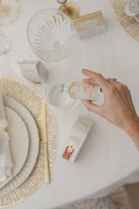 Ma Mere Mini Festive House Red & Gold - Mini Peach Cordial