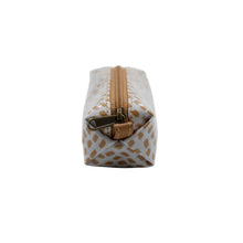 Load image into Gallery viewer, IY Mini Pouch - Spotted Gold on White
