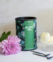 Load image into Gallery viewer, A Love Supreme Olive Oil 500ml - Floral Kingdom White on Green
