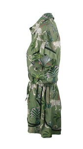 Rush Monaco Trim Jumpsuit - Okavango Olive