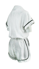 Load image into Gallery viewer, Rush Monaco Trim Jumpsuit - White
