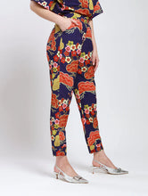 Load image into Gallery viewer, Muze Cigar Pants - Abstract Cherry Blossom
