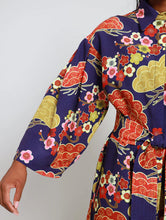 Load image into Gallery viewer, Muze Bell Sleeve Midi Dress - Abstract Cherry Blossom
