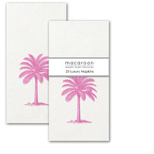 Load image into Gallery viewer, Macaroon  Luxury Slim Napkins - Palm Pink New
